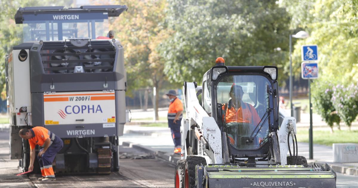 La Operación Asfalto en Zaragoza incluye acciones esta semana en