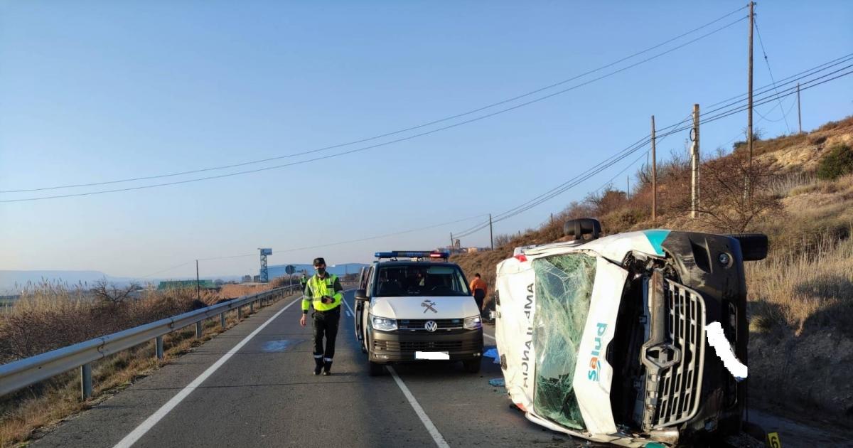 Muere Un Paciente De A Os Al Volcar La Ambulancia Que Le Llevaba A