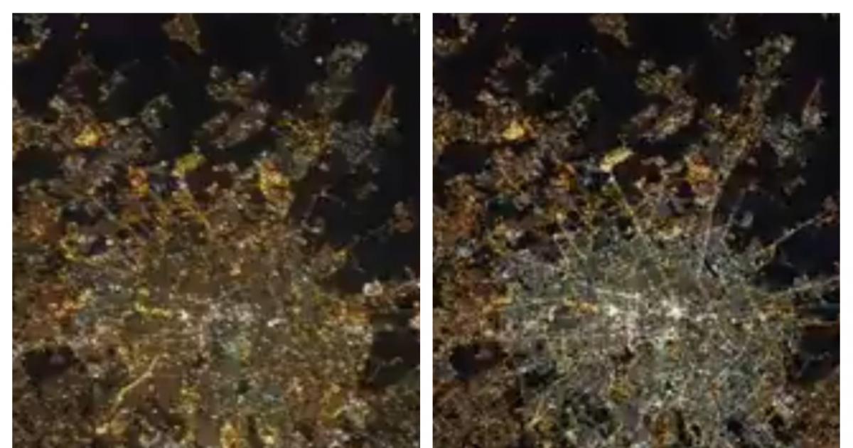 El Aumento De La Contaminaci N Lum Nica En Europa Visto Desde El Espacio