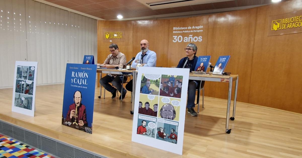 Un cómic recoge la vida y trayectoria del Nobel Santiago Ramón y Cajal