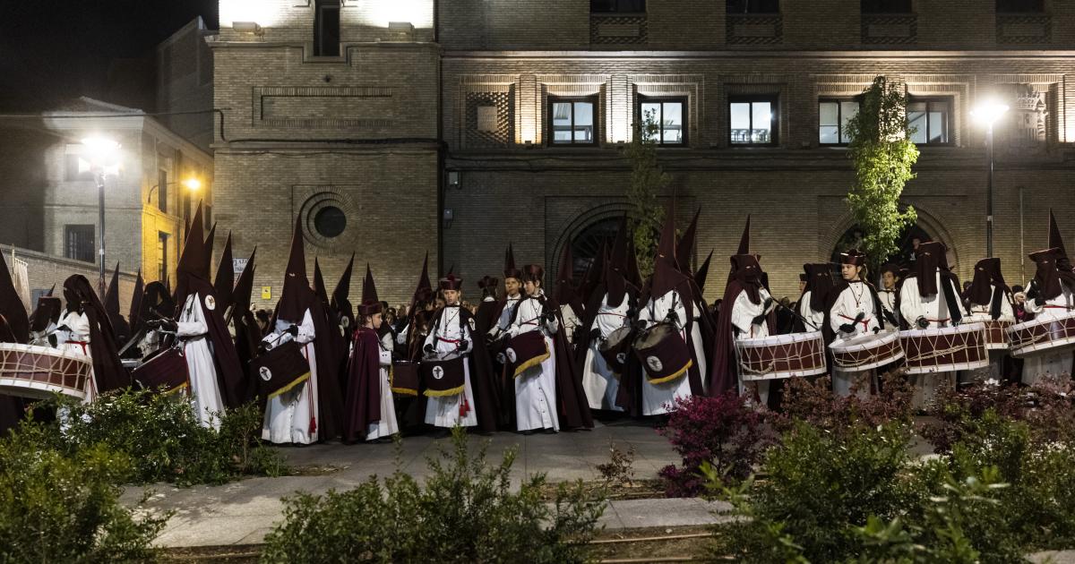 Fotos De La Procesi N Del Calvario Este Lunes Santo En Zaragoza