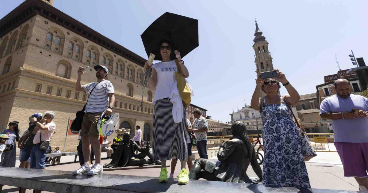 Arag N Se Enfrenta A Su Primera Ola De Calor Con Temperaturas De M S De