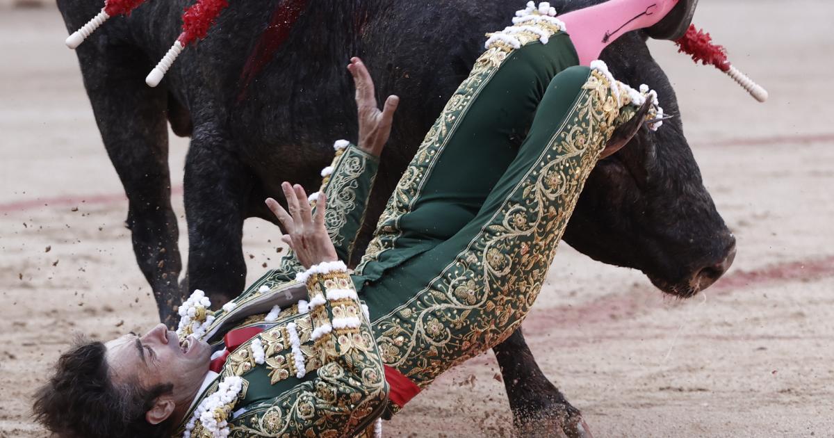 Roble O Se Recupera De Una Cornada En El Cuarto Festejo De La Feria De