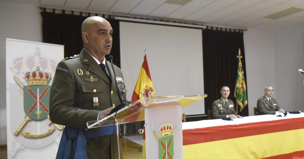 Nuevo Jefe del Estado Mayor de la División Castillejos de Huesca