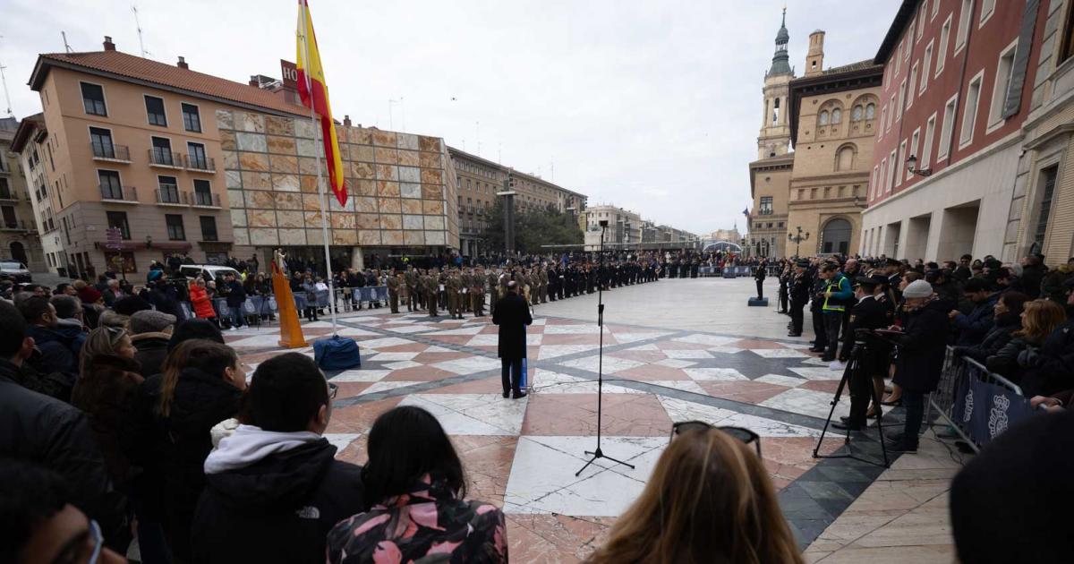 La Policía Nacional conmemora su bicentenario en Zaragoza