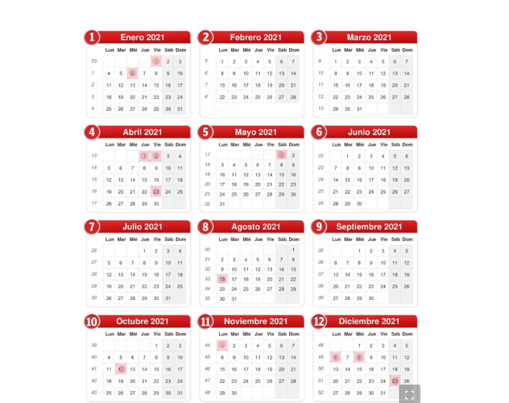 El Boe Publica El Calendario Laboral De Que Recoge Festivos