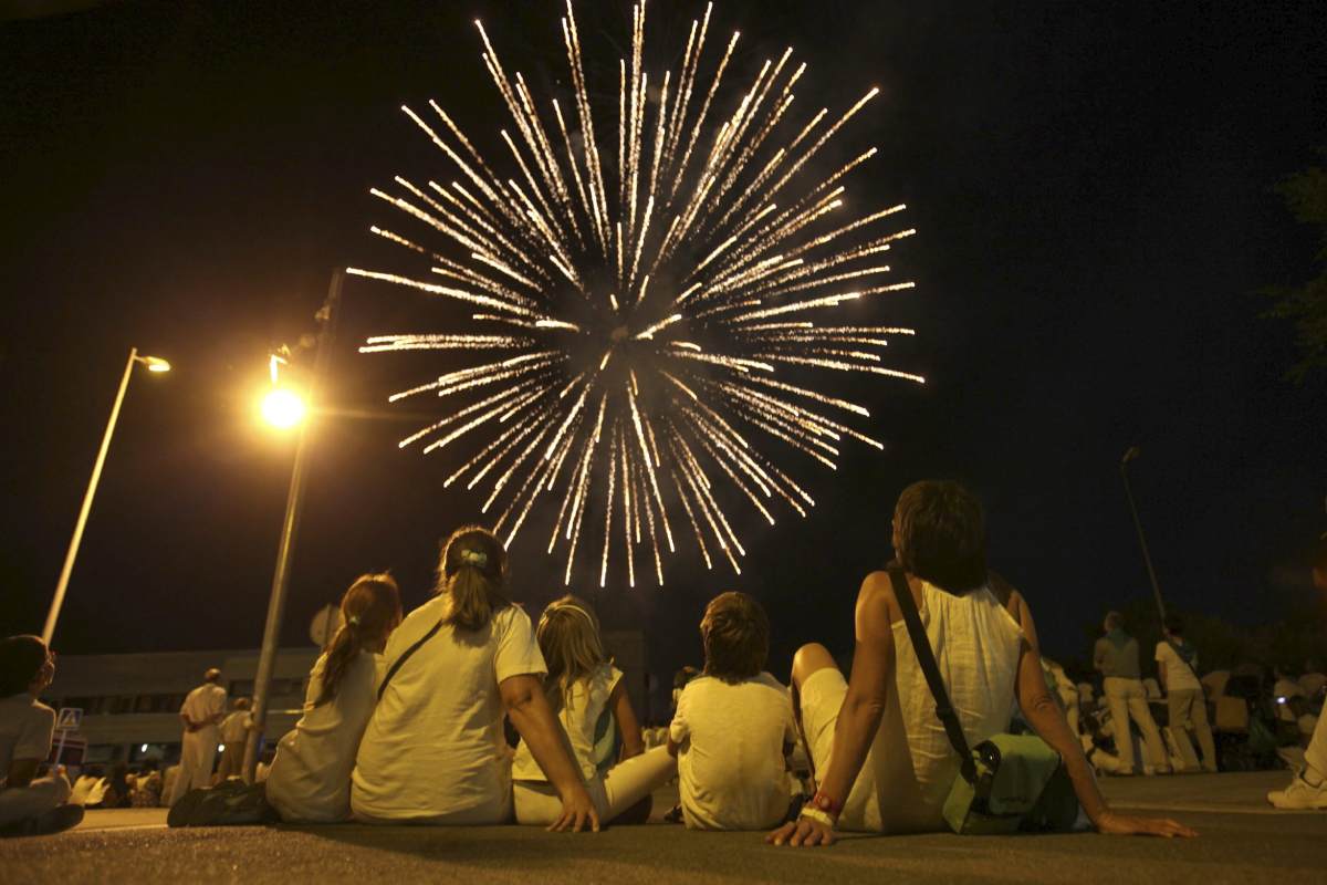 D Nde Ver Fuegos Artificiales En Huesca Durante Las Fiestas De San