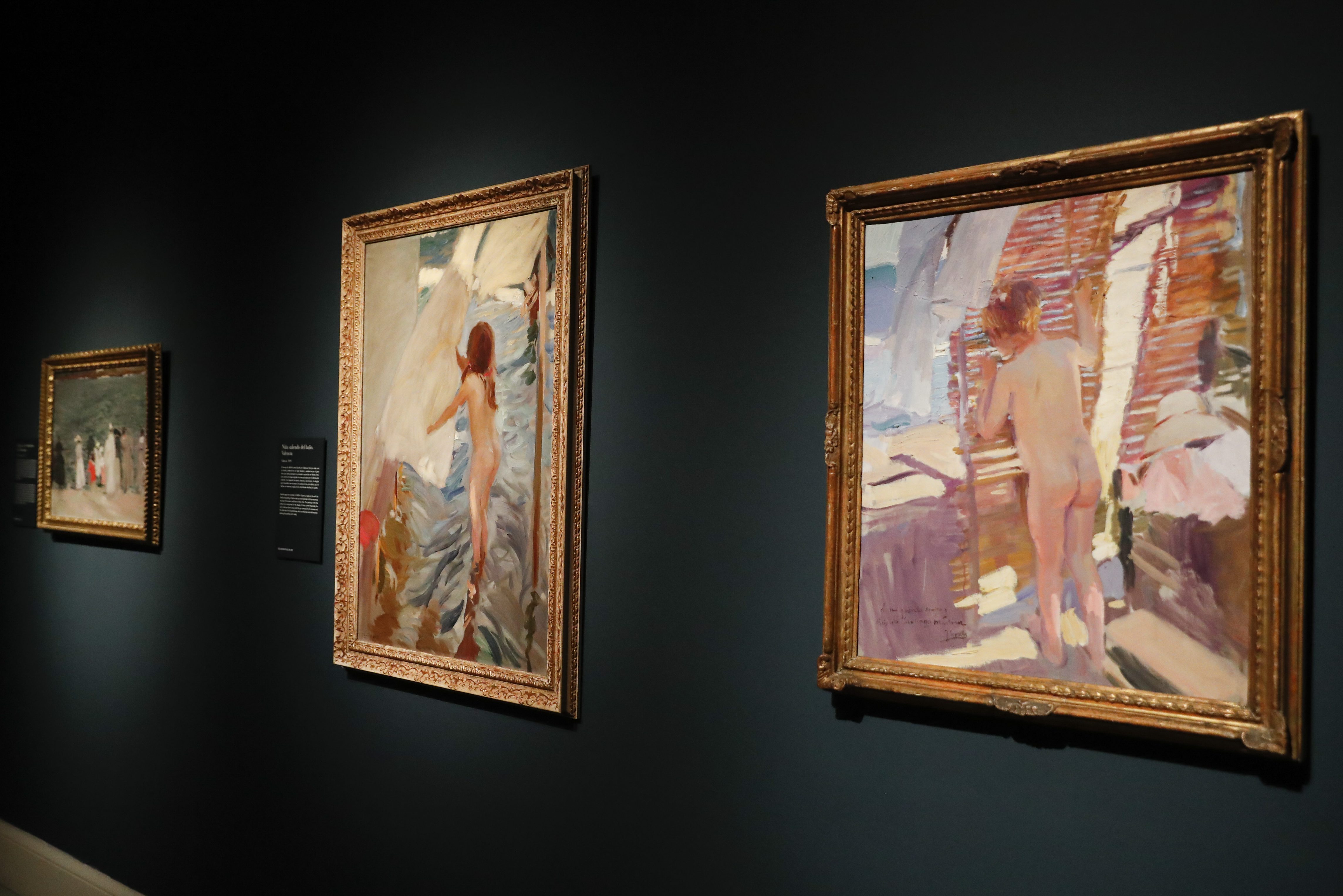 Fotos de la exposición Sorolla a través de la luz que acoge el