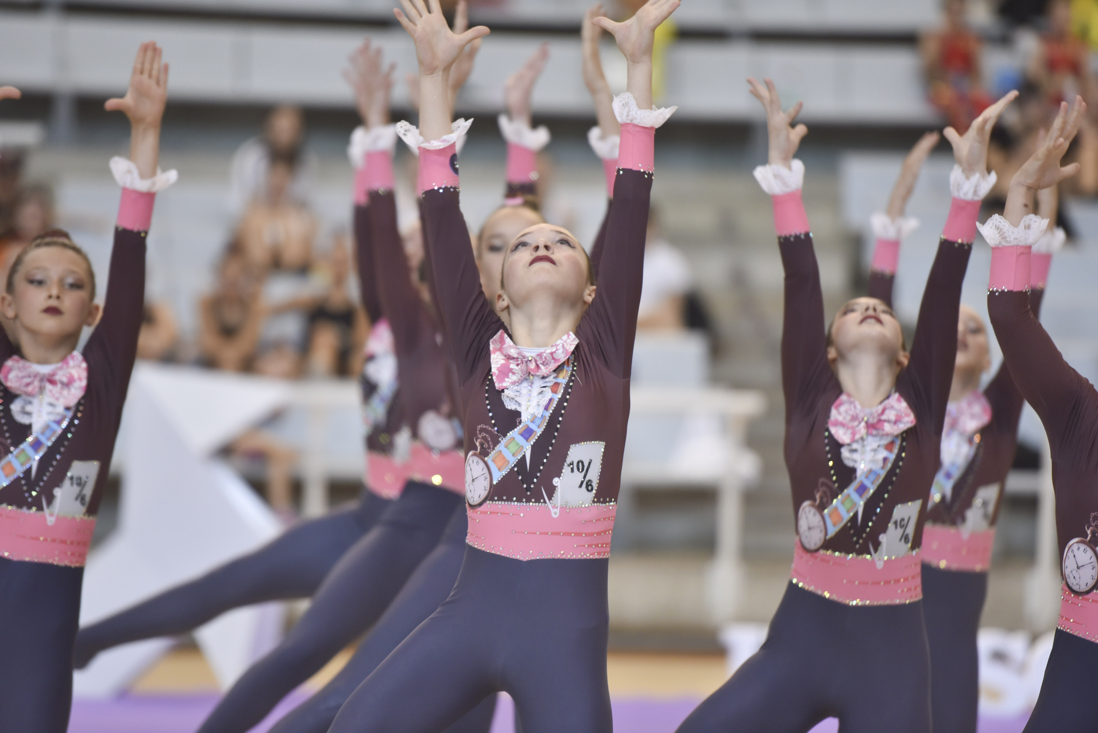 Espect Culo En El Campeonato De Espa A De Gimnasia Est Tica De Grupo