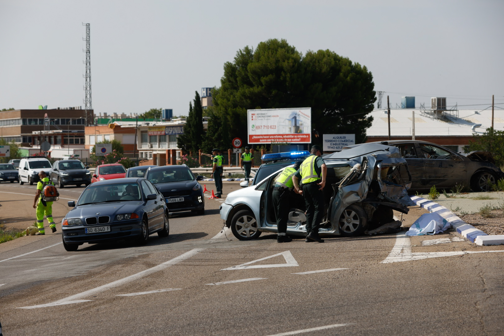 Fotos Del Accidente Mortal En La N A La Altura De Utebo Im Genes