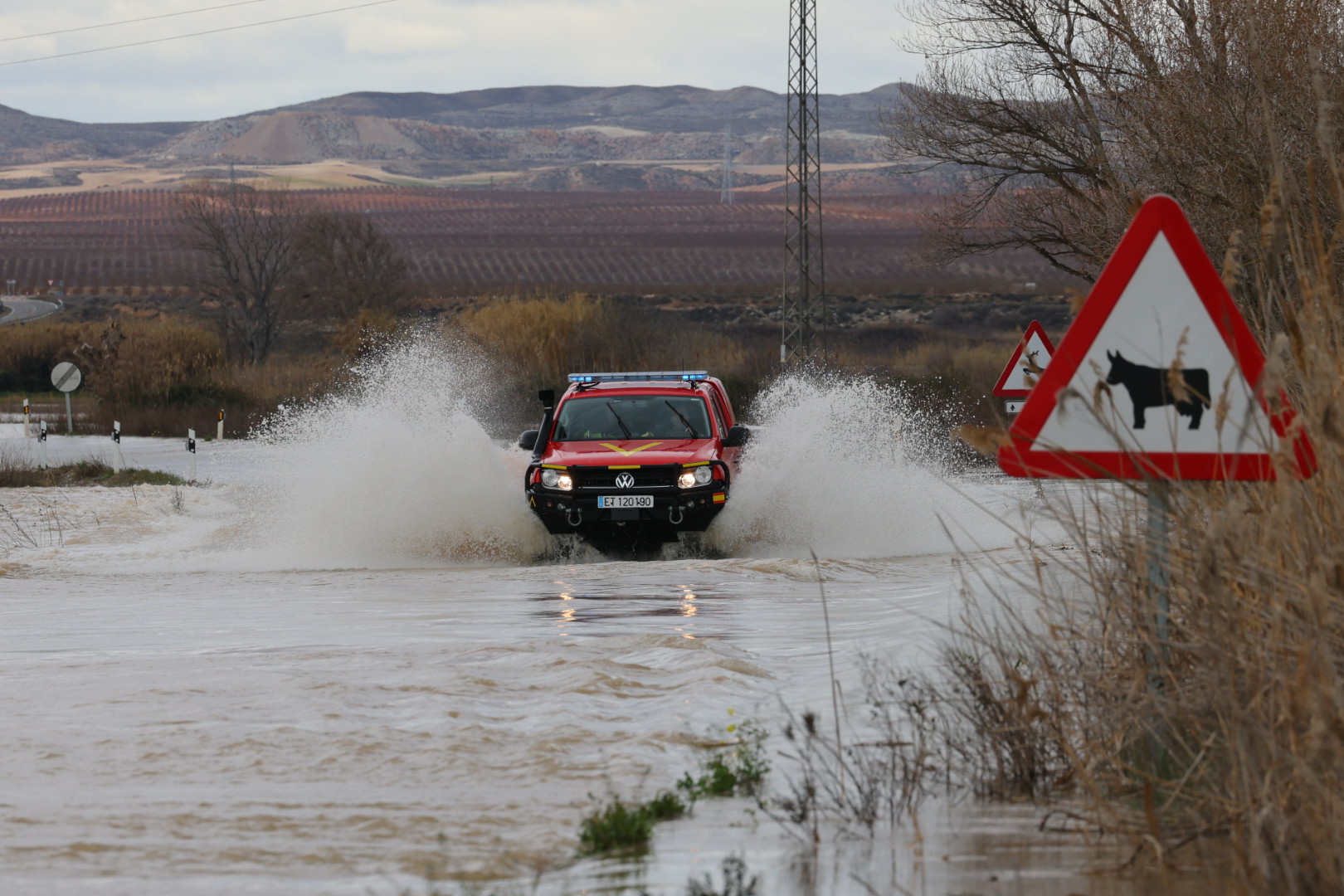 El Alcalde De Pina Apremia A La CHE A Limpiar El Cauce Del Ebro