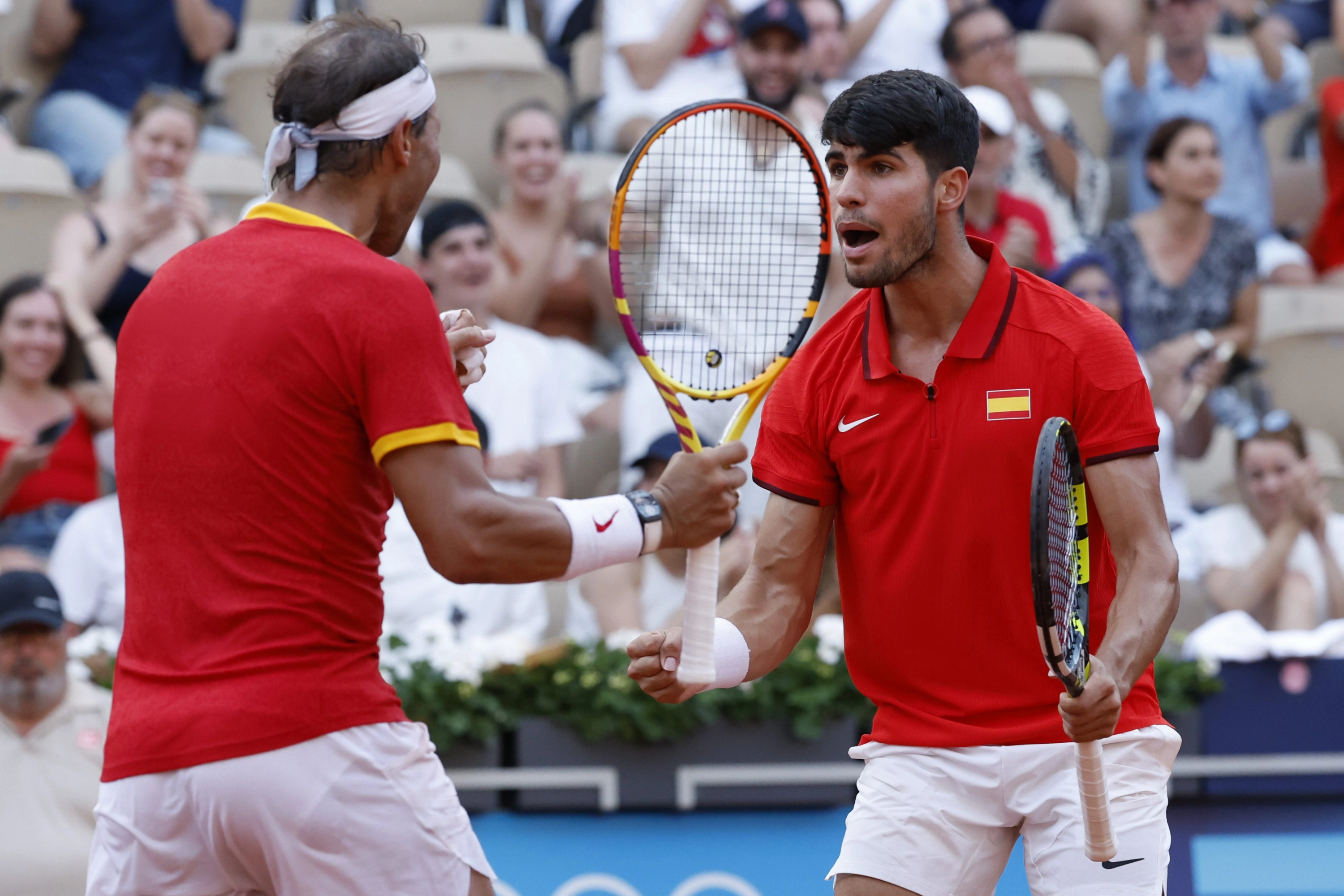 Nadal y Alcaraz el podio de París a tiro