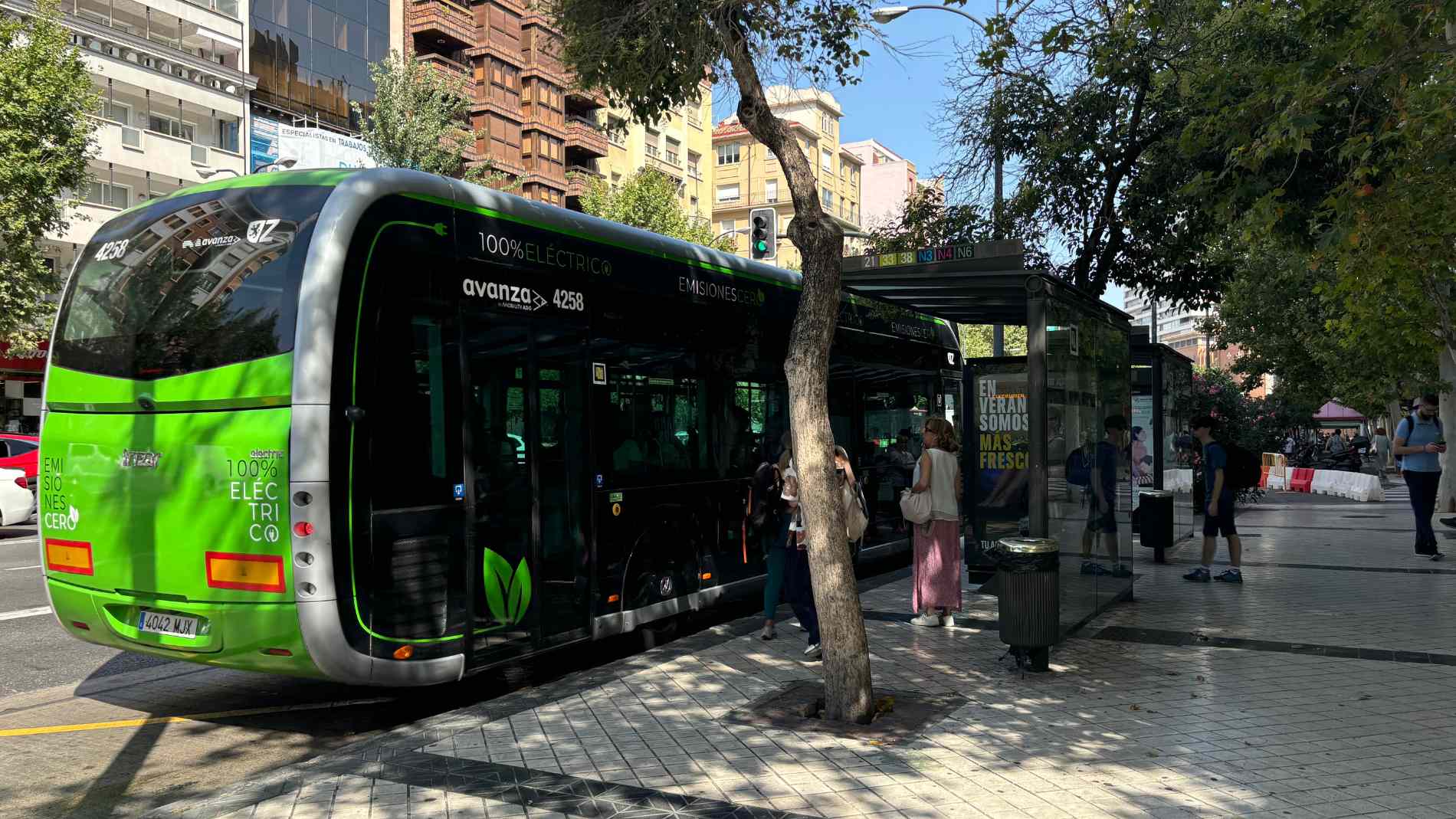 Horario y recorrido de la línea 56 de autobús de Zaragoza