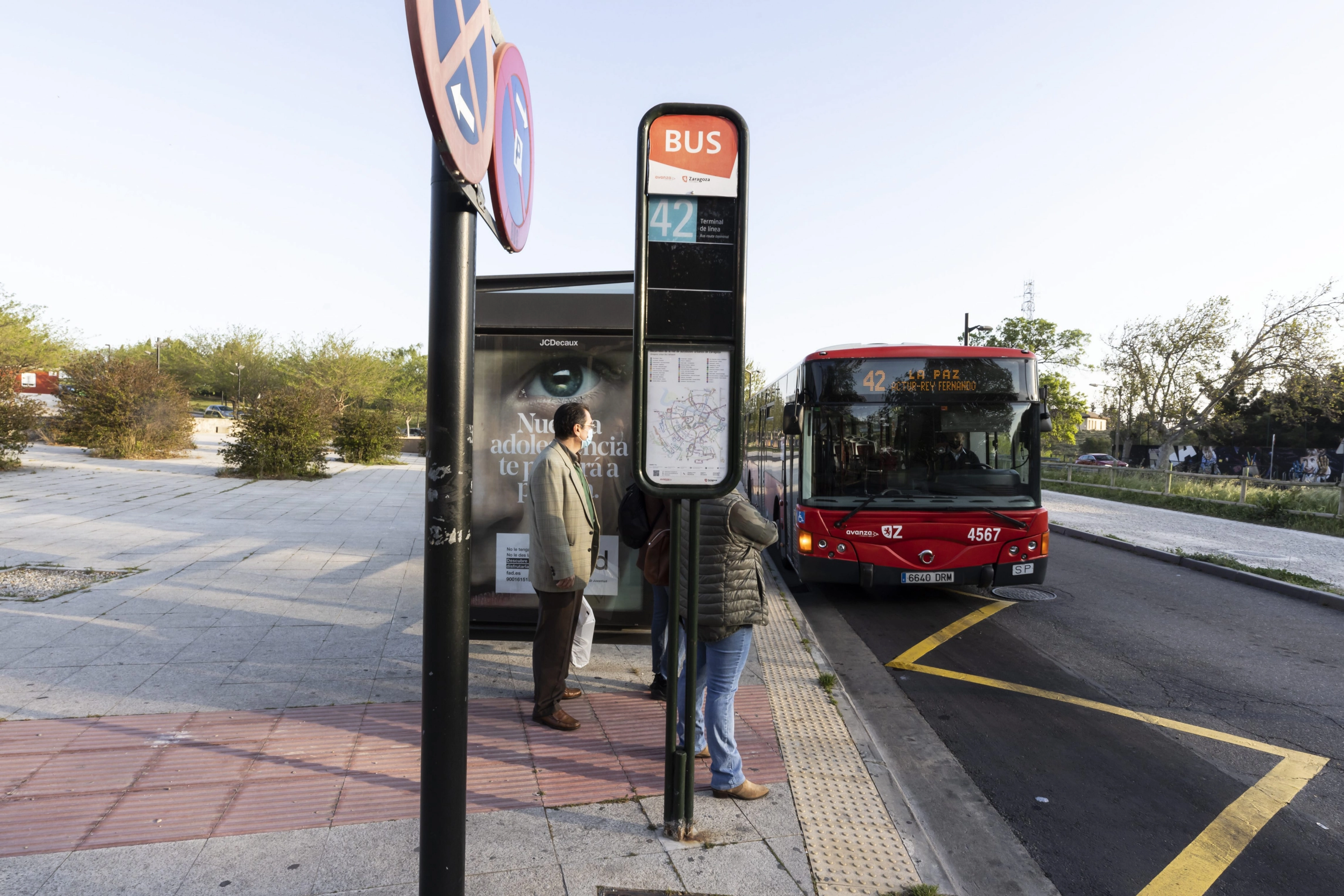 Horario y recorrido de la línea 42 de autobús de Zaragoza