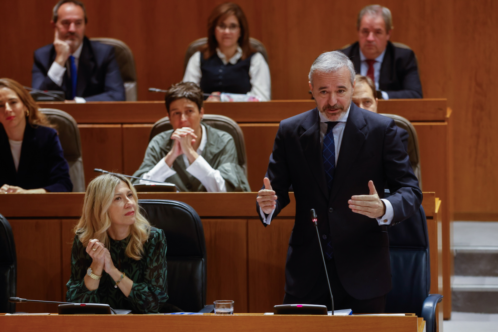 En directo Azcón aborda en las Cortes la repercusión de la ruptura