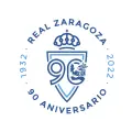 Logo del 90 aniversario del Real Zaragoza.