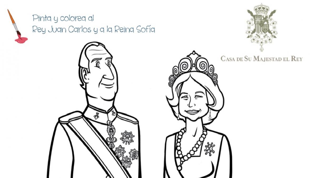 Pinta Y Colorea A Los Reyes Y Construye Tu Propio Palacio Real