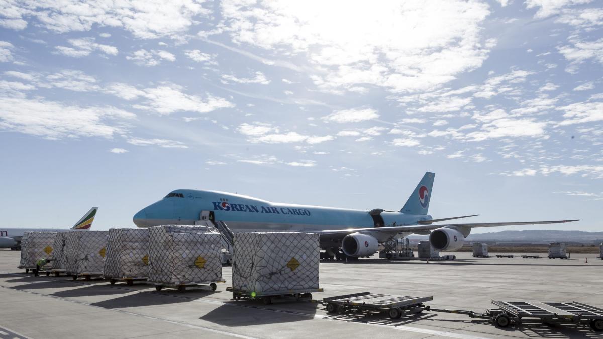 El Aeropuerto De Zaragoza Logra Un Hito Historico Al Cerrar 19 Como Segundo Del Pais En Carga