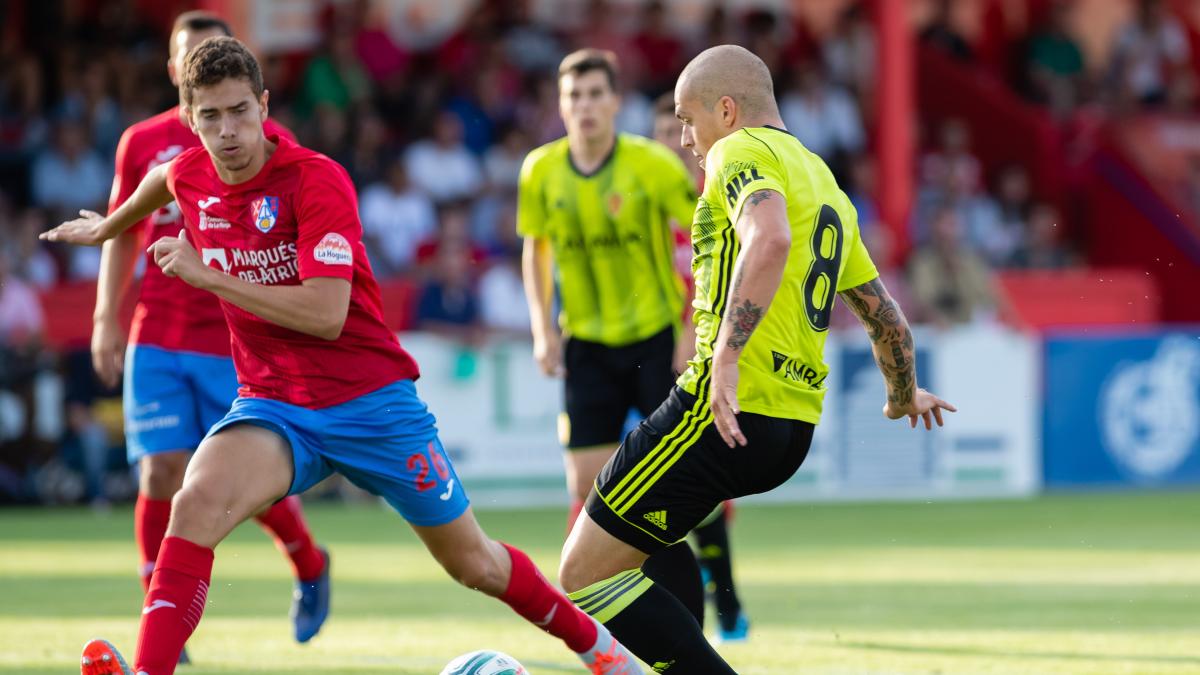 El Real Zaragoza golea 0-4 al Calahorra en un partido de gran superioridad