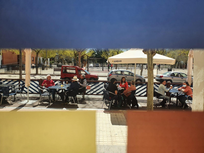Bar Los Planos 1985, en el barrio de la Fuenfresca de Teruel.