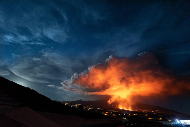Volcán de Cumbre Vieja, La Palma