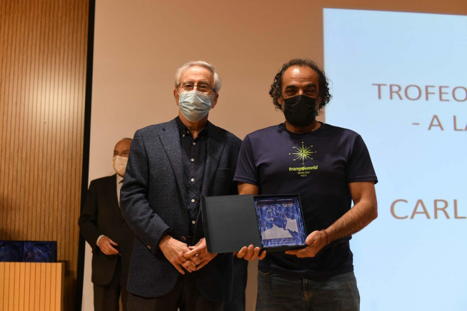 Foto de la gala de entrega de premio y distinciones de Montañeros de Aragón