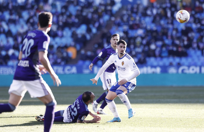Foto del partido Real Zaragoza-Real Valladolid, correspondiente a la jornada 24 de Segunda División