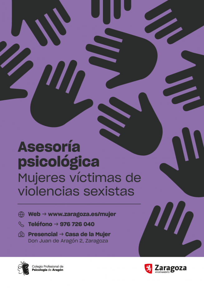Asistencia psicológica para mujeres víctimas de violencias sexistas.