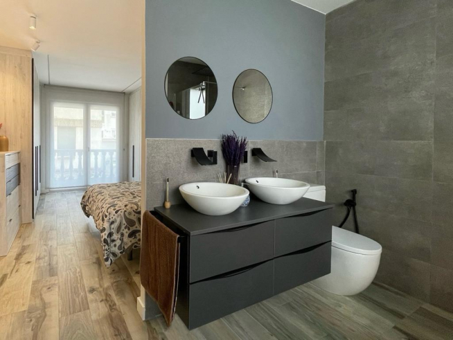 Baños con grifos best sale negros