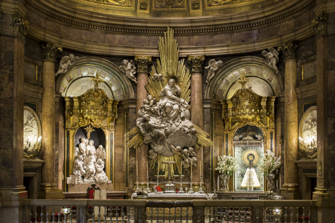 Historia de las Cintas de la Medida de la Virgen del Pilar de Zaragoza