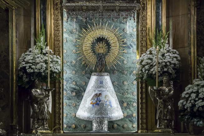 Historia de las Cintas de la Medida de la Virgen del Pilar de Zaragoza