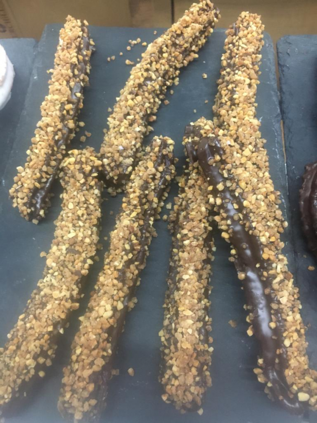 Churros crocante de la Chocolatería Ulzama.