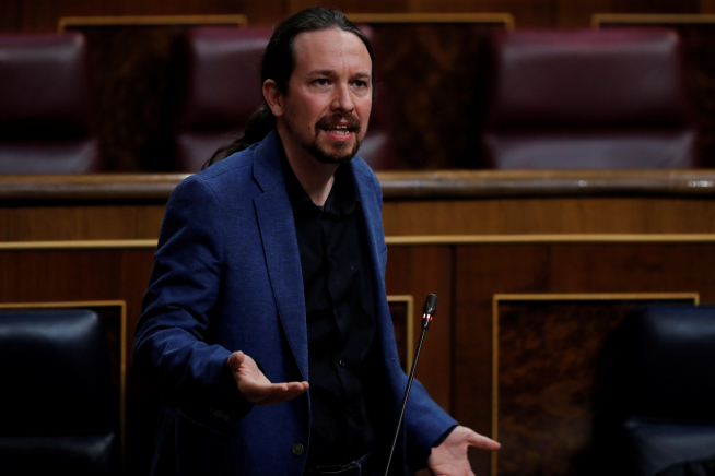 Pablo Iglesias en el Congreso