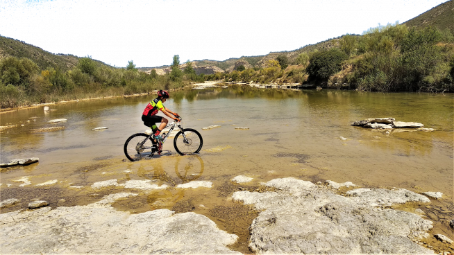 Cicloturismo en la Comarca del Bajo Aragón-Caspe.