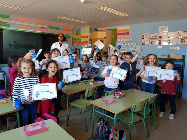 El programa educativo de Aquara ha llegado a 1.700 niños.