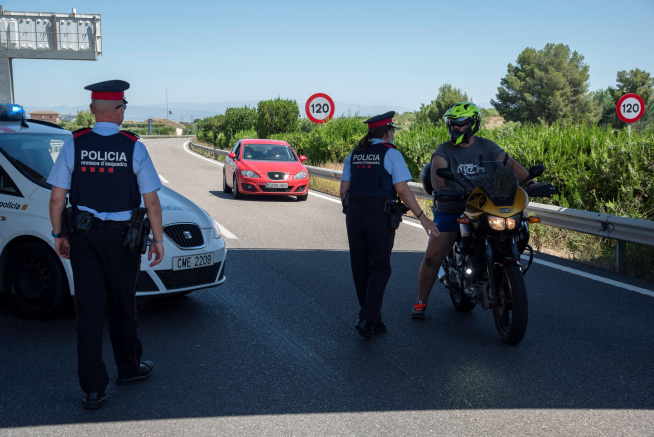 Controles en la comoarca del Segriá