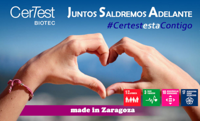 CerTest está aportando su granito de arena a la sociedad.