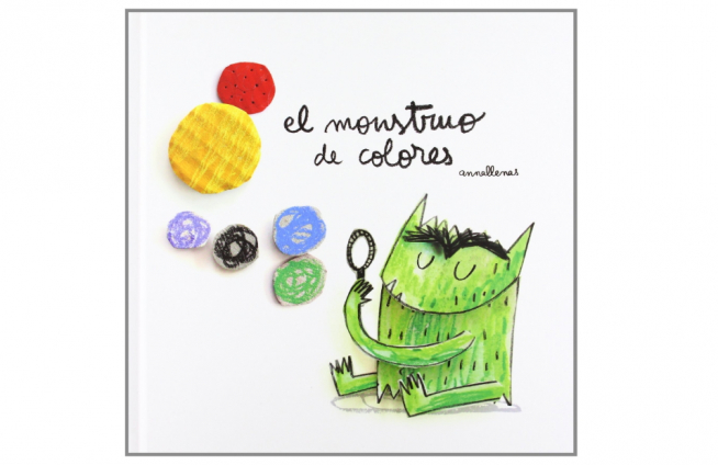Libro infantil 'EL monstruo de colores'