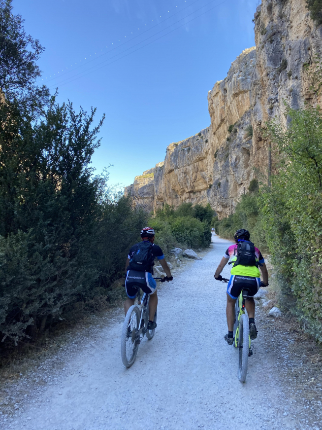Pedaleando por Foz de Lumbier