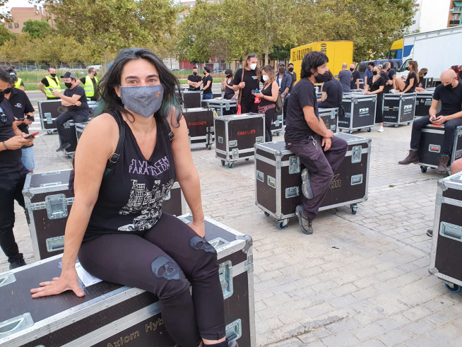 Alerta Roja: Los gremios del espectáculo lanza un SOS silencioso en Zaragoza