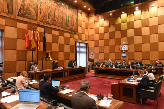 Pleno del Ayuntamiento de Zaragoza