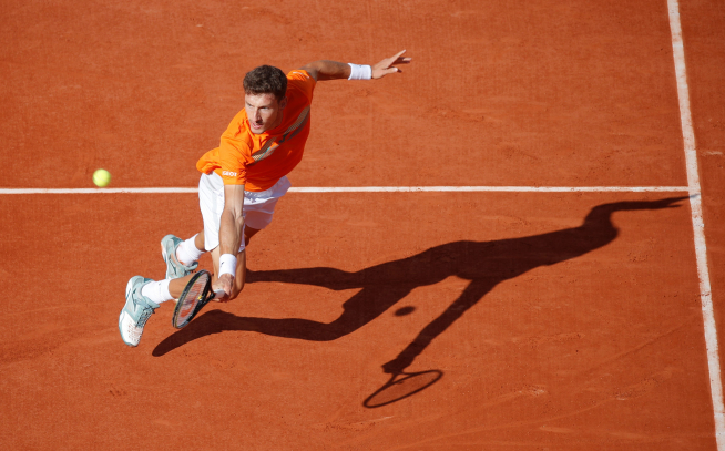 Pablo Carreño este sábado en Roland Garros.