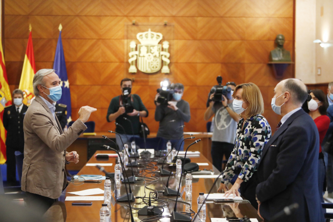 Reunión de la Junta Local de Seguridad de Zaragoza