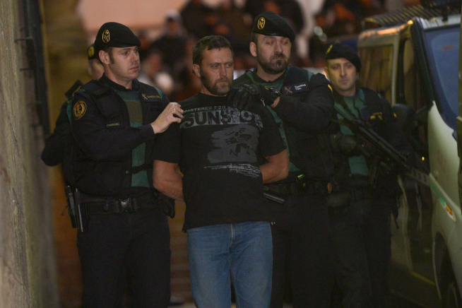 Detención de Norber Feher, conocido como Igor el Ruso