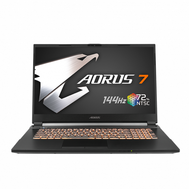 El Aorus 7 tiene una Nvidia RTX y un i7 de 10ª generación