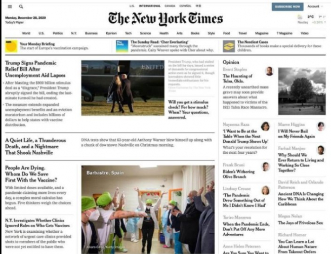 La foto de la residencia de Barbastro publicada en 'The New York Times'