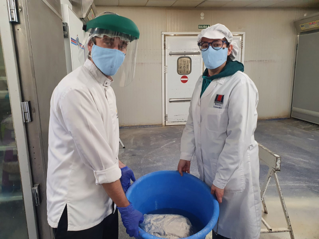 Isidro y reyes, con la masa madre de Tolosana, la joya de la corona