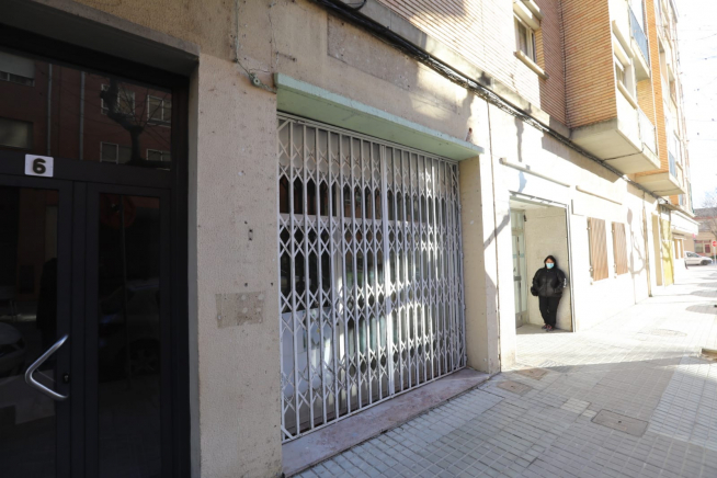 Sanidad ha alquilado este local anejo al centro de salud del Perpetuo Socorro de Huesca para ampliarlo.