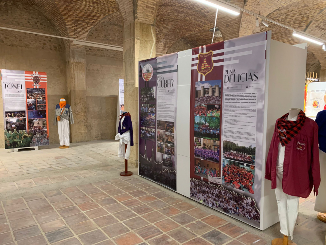 Exposición sobre las Peñas de Zaragoza en los depósitos de Pignatelli