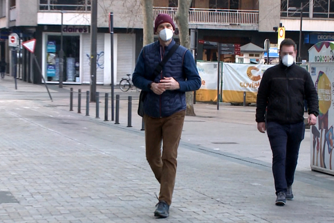 Iñaki Urdangarín acude a su nuevo trabajo en Vitoria.